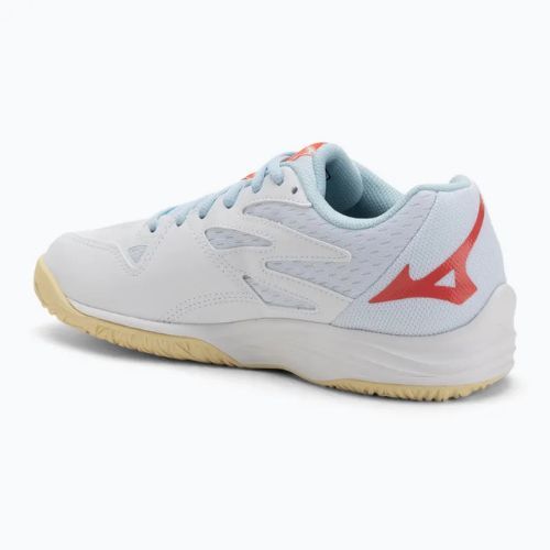 Buty do siatkówki damskie Mizuno Thunder Blade Z white/calypso coral/pale banan
