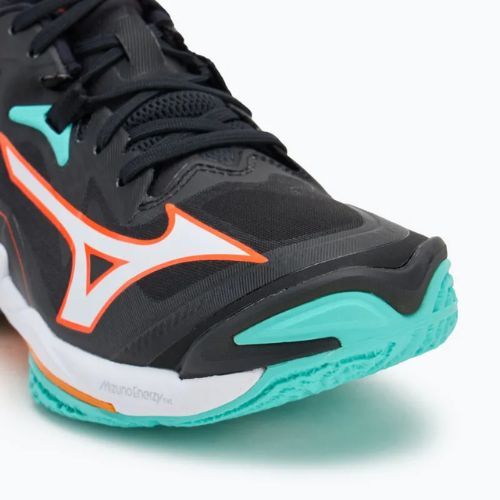 Buty do siatkówki Mizuno Wave Lightning Z8 black/tangelo/ice green