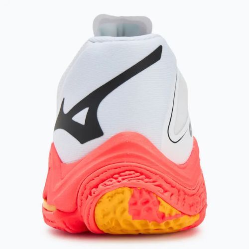 Buty do siatkówki Mizuno Wave Lightning Z8 white/fiery coral 2/citrus
