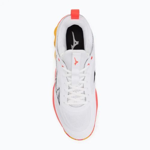 Buty do siatkówki Mizuno Wave Luminous 3 white/fiery coral 2/citrus