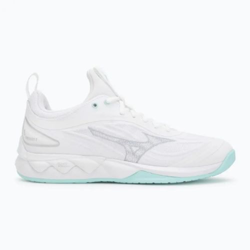 Buty do siatkówki damskie Mizuno Wave Luminous 3 white/blue tint
