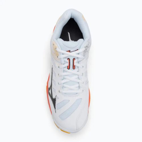 Buty do siatkówki Mizuno Wave Voltage 2 white/fiery coral 2/citrus