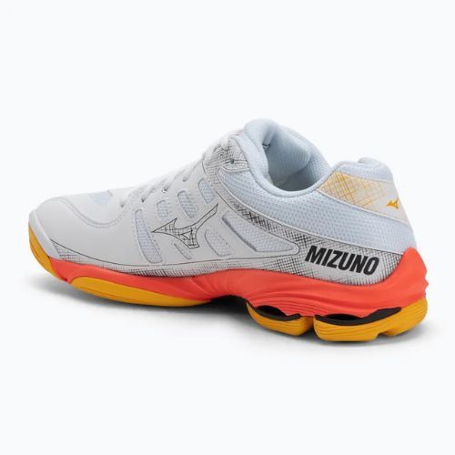 Buty do siatkówki Mizuno Wave Voltage 2 white/fiery coral 2/citrus