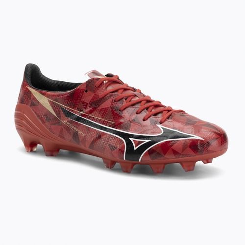 Buty piłkarskie męskie Mizuno α II Elite Md morelia 40th red/black/gold