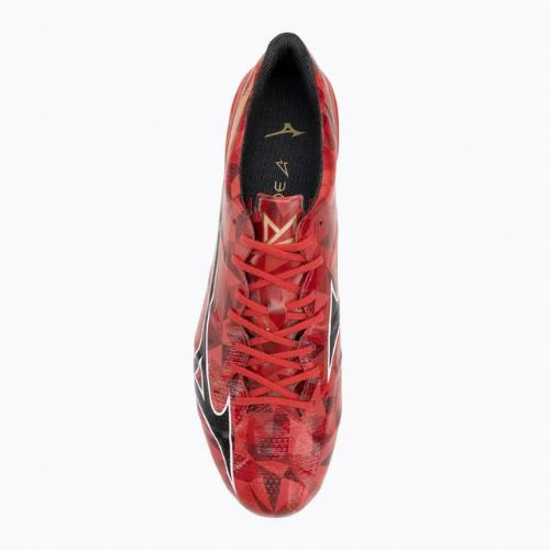 Buty piłkarskie męskie Mizuno α II Elite Md morelia 40th red/black/gold
