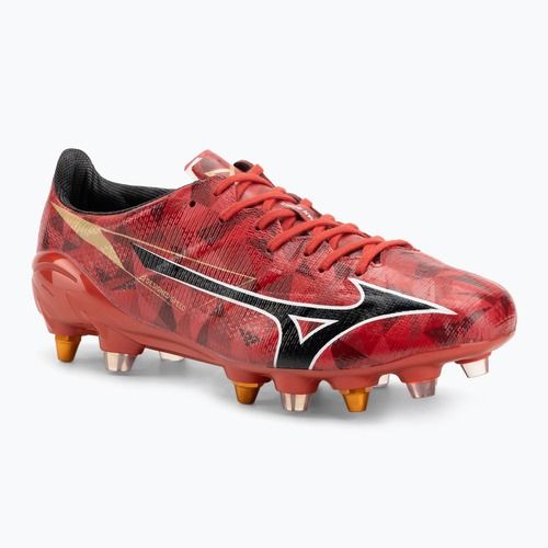 Buty piłkarskie męskie Mizuno α II Japan Mix morelia 40th red/black/gold