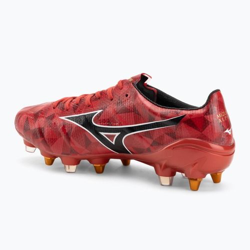 Buty piłkarskie męskie Mizuno α II Japan Mix morelia 40th red/black/gold