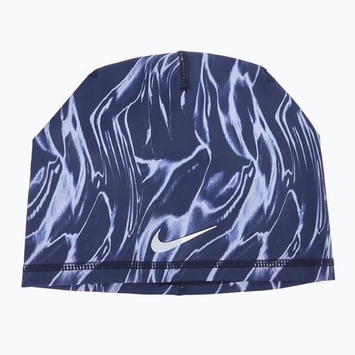 Czapka Nike Dri-Fit Peak Uncuffed Beanie Printed blue void/silver