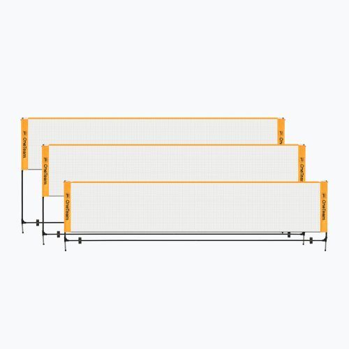 Siatka do badmintona OneTeam Netura 4 pomarańczowy