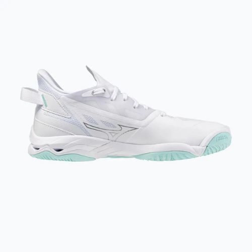 Buty do piłki ręcznej damskie Mizuno Wave Mirage 5 white/blue tint