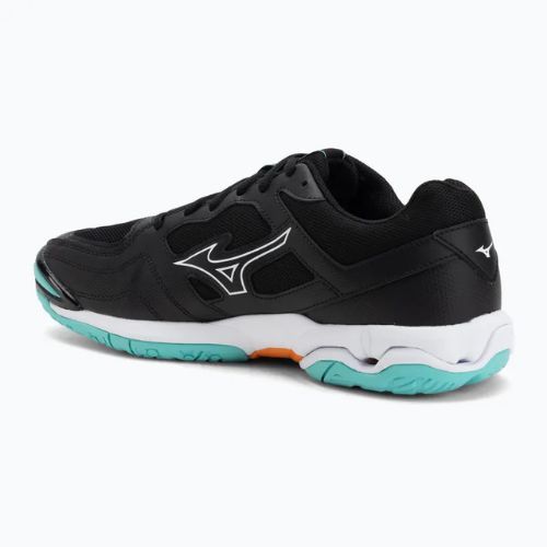 Buty do piłki ręcznej Mizuno Wave Phantom 3 black/tangelo/ice green