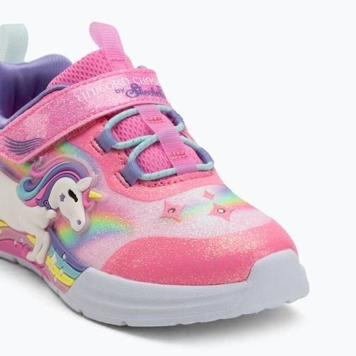 Buty dziecięce SKECHERS Unicorn Chaser pink/multi