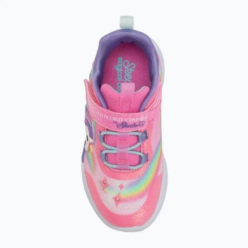 Buty dziecięce SKECHERS Unicorn Chaser pink/multi