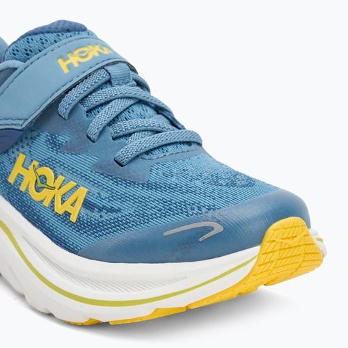 Buty do biegania dziecięce HOKA Clifton 10 alpine blue/foggy night