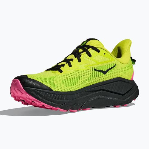 Buty do biegania męskie HOKA Challenger 8 neon hoka citrus/black