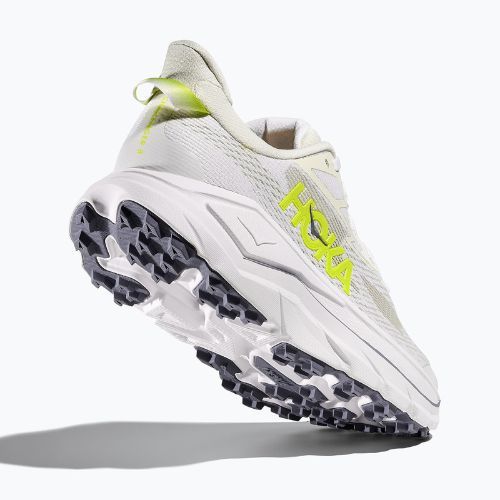 Buty do biegania damskie HOKA Challenger 8 white/neon hoka citrus