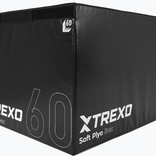 Skrzynia plyometryczna składana TREXO 60 cm czarny