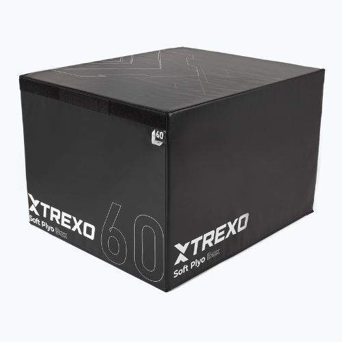 Skrzynia plyometryczna składana TREXO 60 cm czarny
