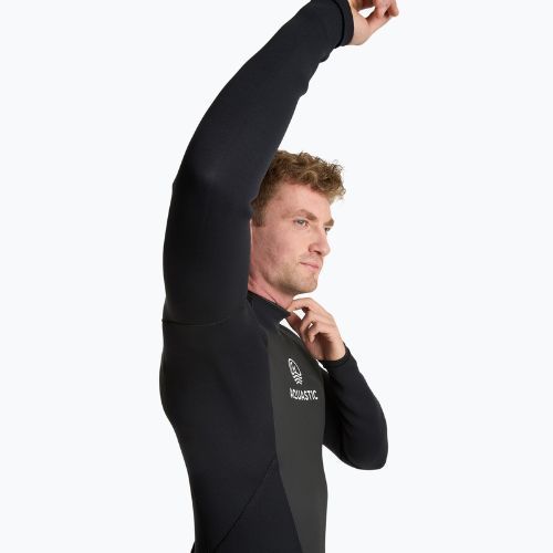 Pianka surfingowa męska AQUASTIC z neoprenu 4/3 mm WAVEY czarny