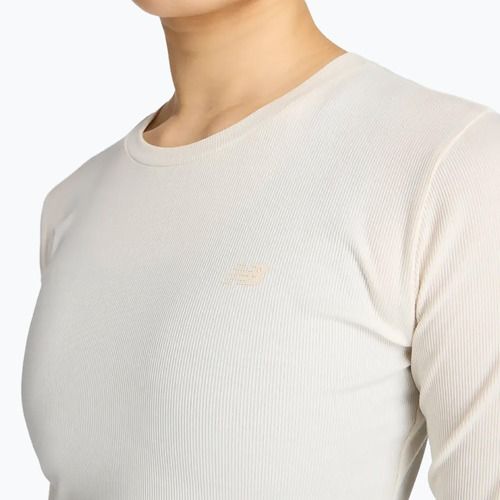 Longsleeve damski New Balance Micro-Rib white