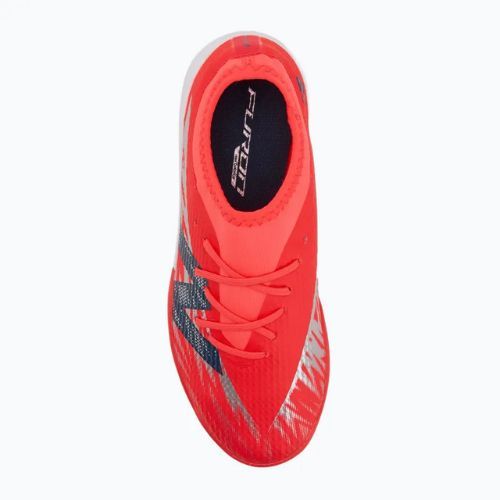Buty piłkarskie dziecięce New Balance Furon Team V8 Jr TF red