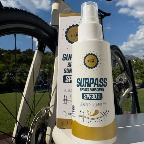 Spray przeciewsłoneczny SURPASS Sports Sunscreen SPF 30+ white