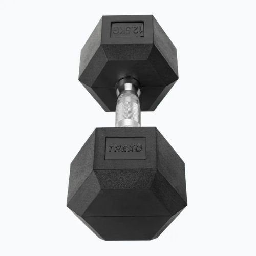 Zestaw TREXO Ławka Storage + Hantle Hex czarny