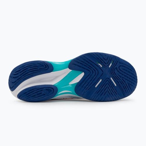 Buty męskie ASICS Netburner Ballistic FF 4 white/asics blue