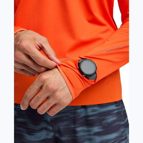 Bluza do biegania męska HOKA GlideTech Quarter Zip lava