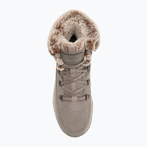 Buty damskie SKECHERS Trego Snow Worries mushroom