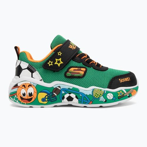 Buty dziecięce SKECHERS Play Scene green/multi