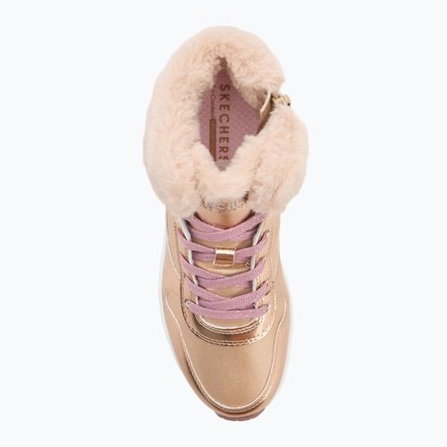 Buty dziecięce SKECHERS Uno Cozy On Air rose gold