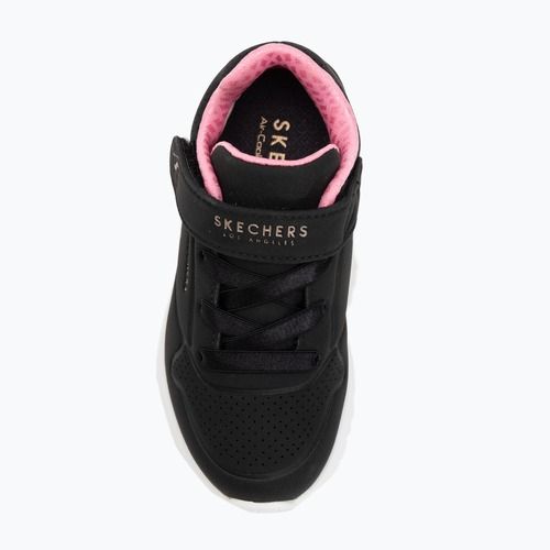 Buty dziecięce SKECHERS Uno Lite black/rose gold