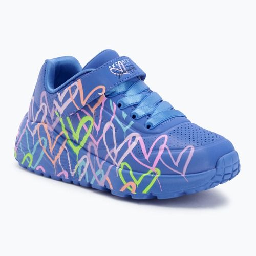 Buty dziecięce SKECHERS Uno Lite Love Levitate blue/multi