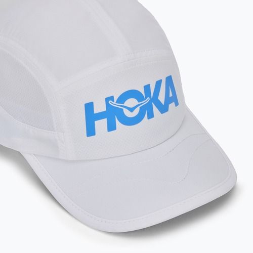 Czapka z daszkiem HOKA Run white
