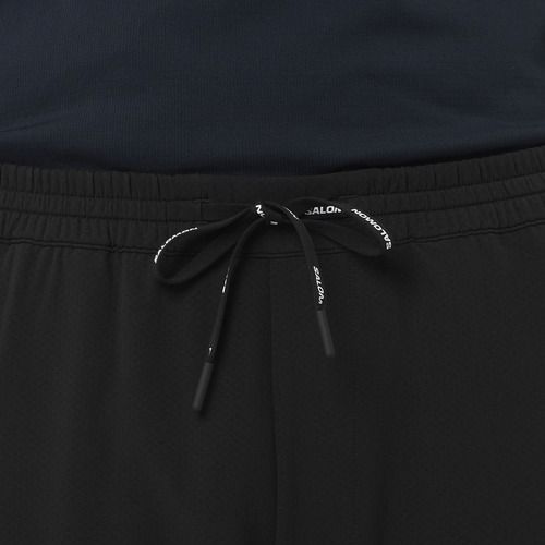 Spodnie do biegania męskie Salomon Shakeout Hexaflow deep black