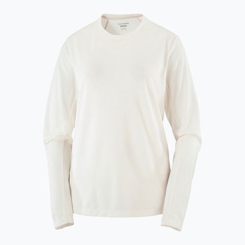 Longsleeve damski Salomon Shakeout Core whisper white