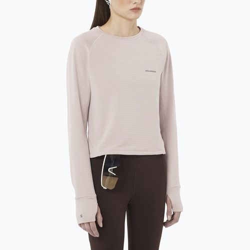 Bluza trekkingowa damska Salomon Essential Lightwarm CN etherea