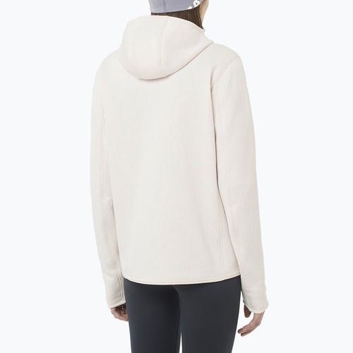 Bluza damska Salomon Outline Warm Fleece Hoodie whisper white