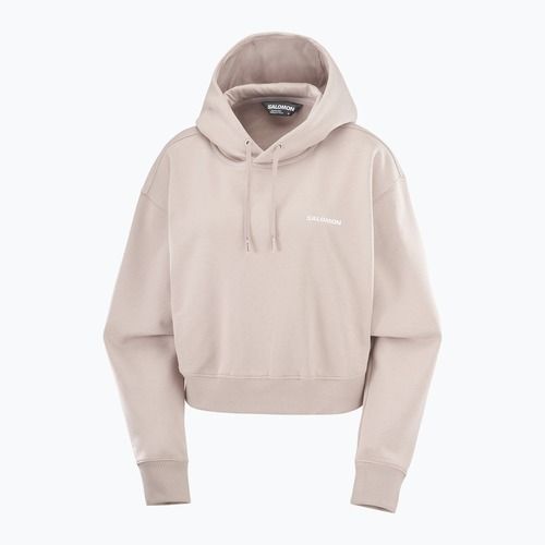 Bluza trekkingowa damska Salomon Short Hoodie etherea