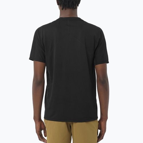 Koszulka do biegania męska Salomon Sense Aero GFX deep black