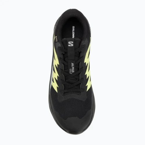 Buty do biegania męskie Salomon Alphaglide GTX black/alloy/sharp green