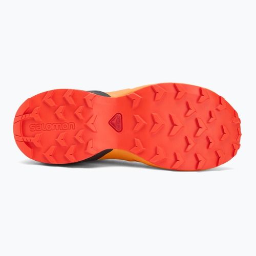 Buty trekkingowe dziecięce Salomon Speedcross black/cherry tomato/turmeric