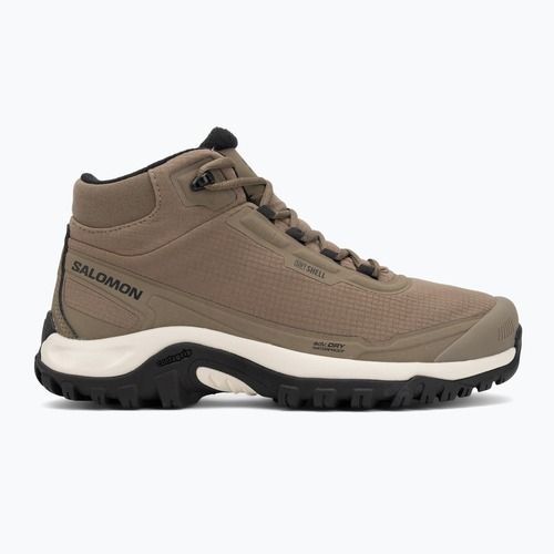 Buty trekkingowe męskie Salomon Shelter WP stone gray/black/rainy day