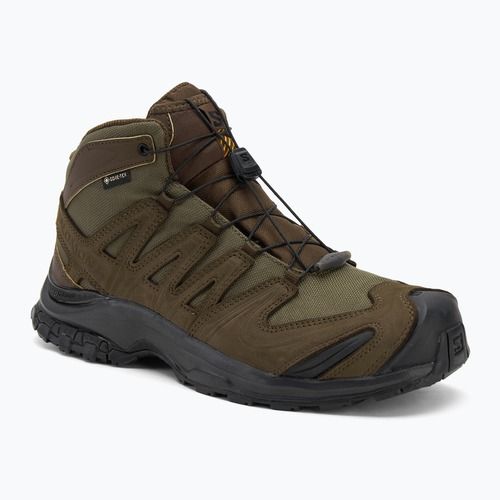 Buty trekkingowe męskie Salomon XA Tracker GTX earth brown/olive night/black