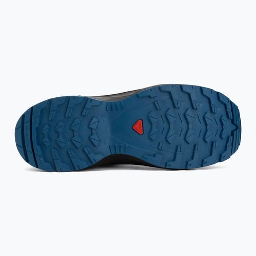 Buty turystyczne dziecięce Salomon XA Pro V8 Winter Waterproof turbulence/black/dark blue