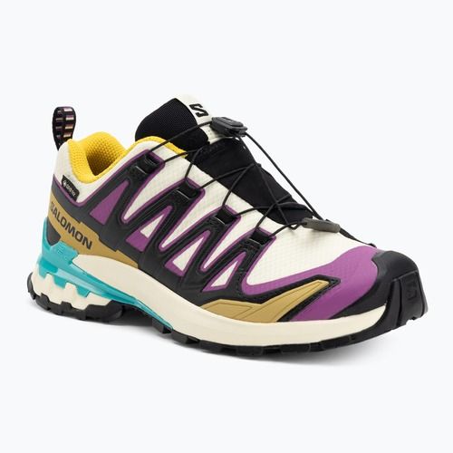 Buty do biegania damskie Salomon XA PRO 3D V9 GTX transparent yellow/black/waterfall