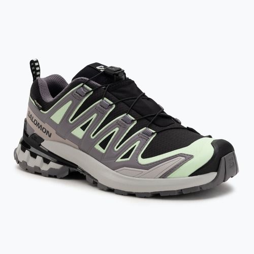Buty do biegania damskie Salomon XA PRO 3D V9 GTX black/patina green/gray violet