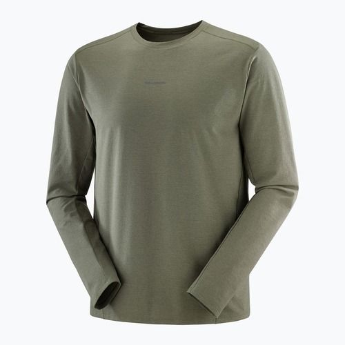 Longsleeve męski Salomon Trackline grape leaf