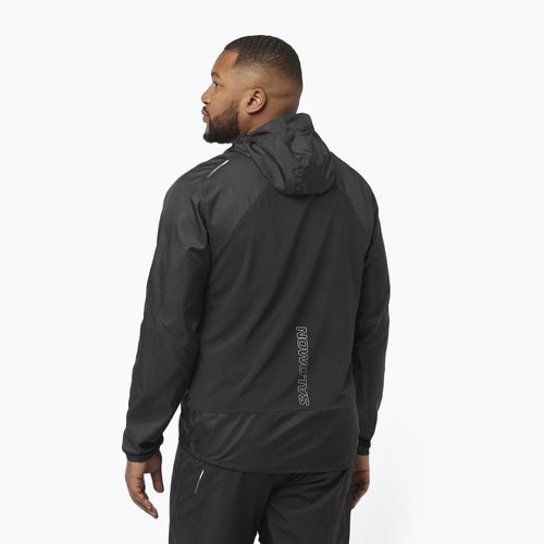 Kurtka do biegania męska Salomon Cross Wind deep black